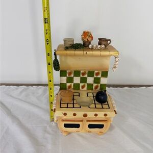 Yankee Candle Country Kitchen Stove Candle Holder Decor